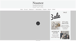 Desktop Screenshot of nuance-interieur.nl